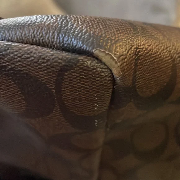 Large oversized Coach tote bag - Picture 13 of 15